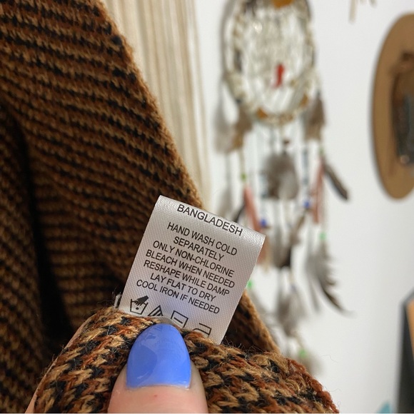 Alison Andrews NWT Animal Print Sweater Cardigan Size Large - Picture 7 of 10